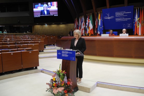 Zamjenica predsjedavajućeg Predstavničkog doma Borjana Krišto i zamjenik predsjedavajućeg Doma naroda dr. Nikola Špirić učestvuju na Evropskoj konferenciji predsjednika parlamenata zemalja članica Vijeća Evrope
